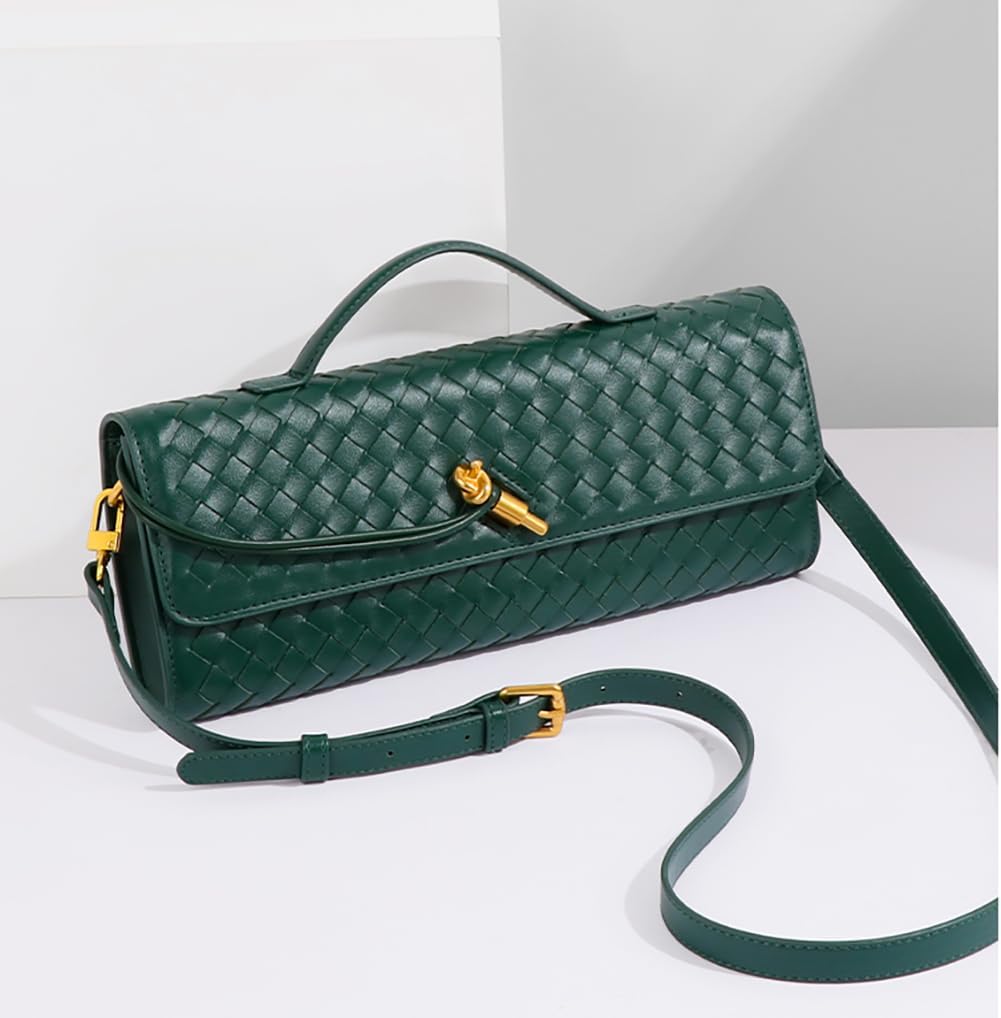 Bolsa Clutch Trançada Paige