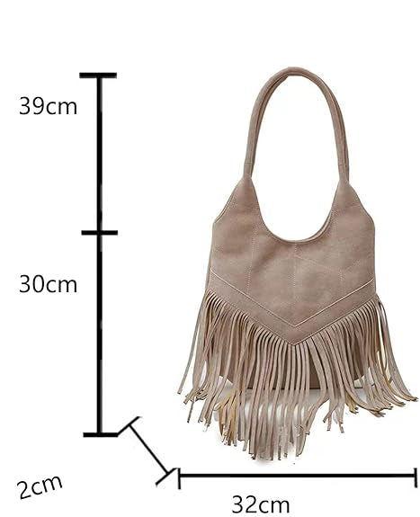 Bolsa Camurça Boho Lilian