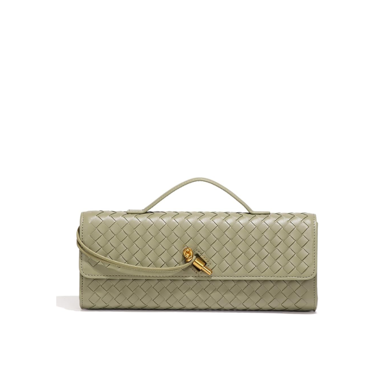 Bolsa Clutch Trançada Paige