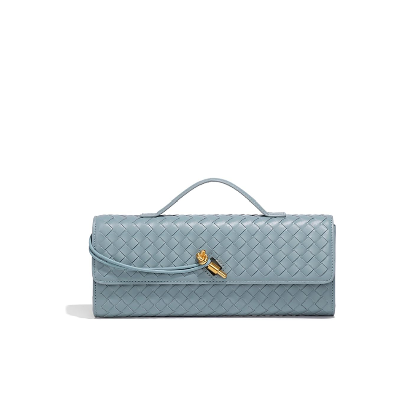 Bolsa Clutch Trançada Paige
