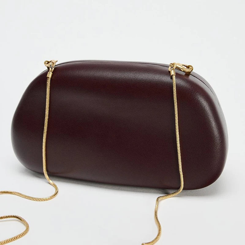 Bolsa Clutch Crossbody Organica Lea