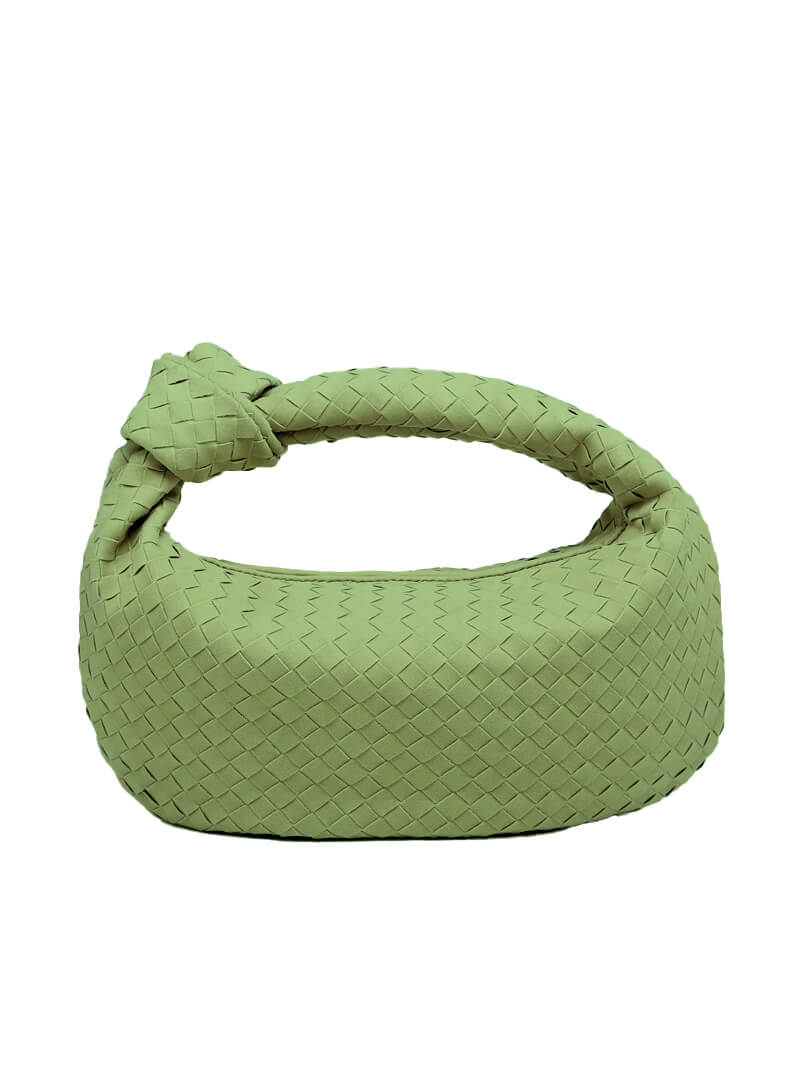 Bolsa Trançada Alice Grande Camurça