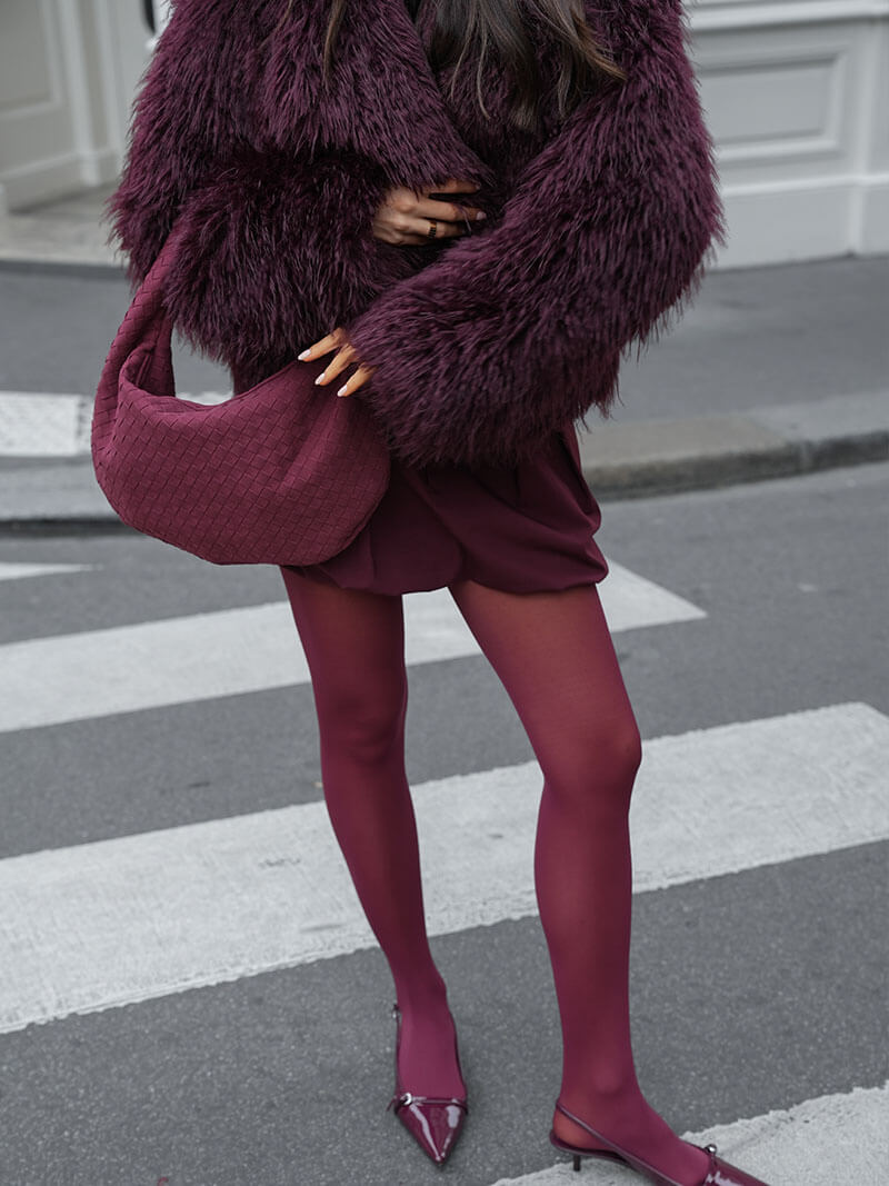 Bolsa Trançada Alice Grande Camurça