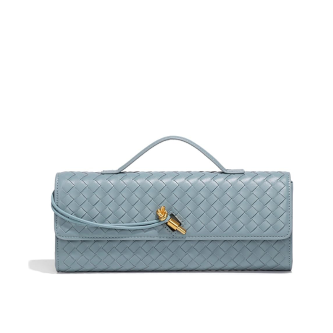 Bolsa Clutch Trançada Paige