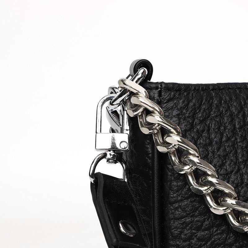 Bolsa Tiracolo Pequena Couro Legítimo Agatha