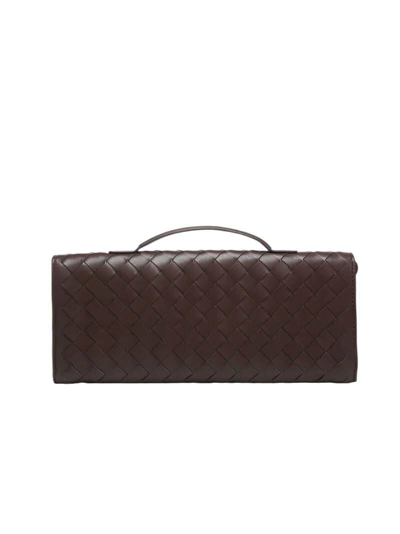 Bolsa Clutch Trançada Paige