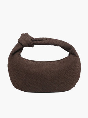 Bolsa Trançada Alice Grande Camurça