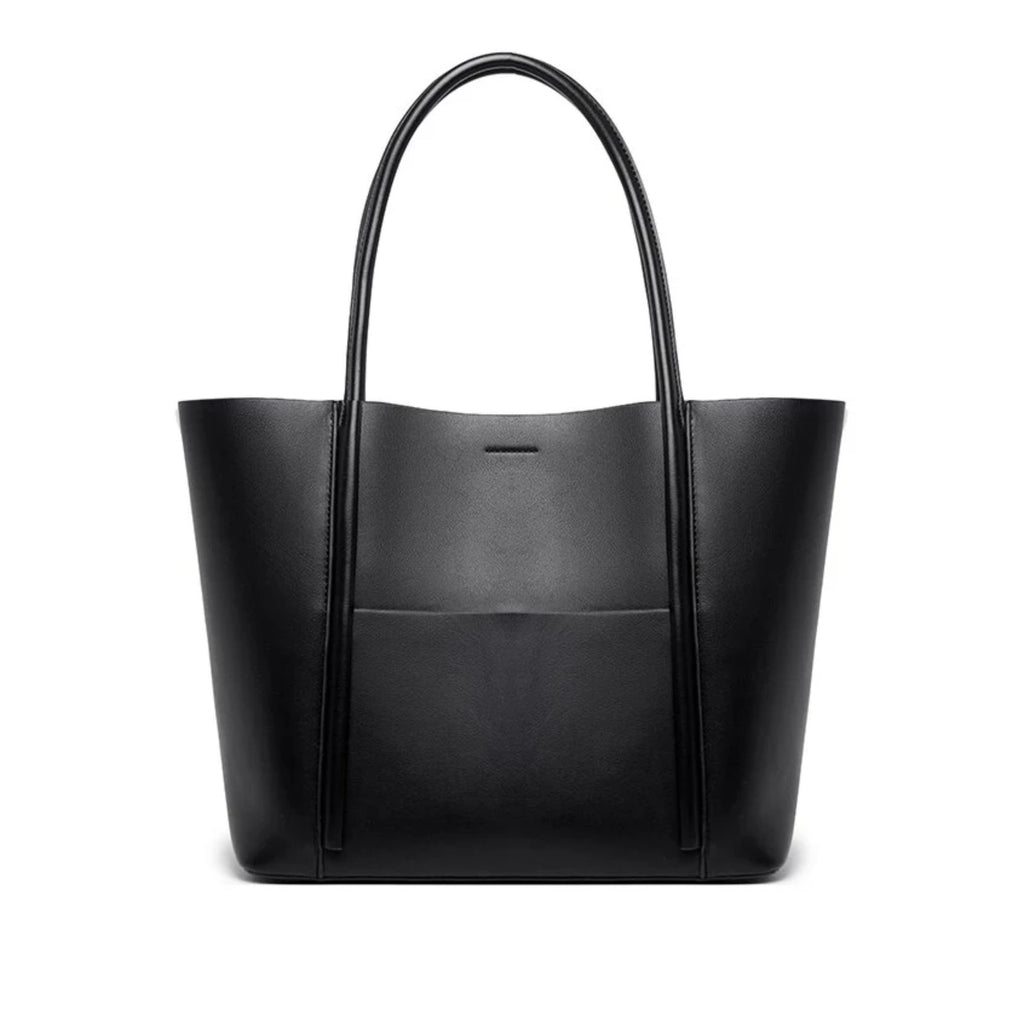 Bolsa Grande Couro Legítimo Alessandra